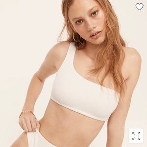 J Crew Textured Bikini Set